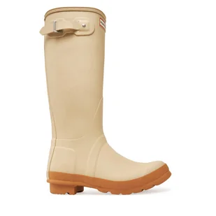 Kalosze Hunter WFT1000RMA Brązowy - Kalosze damskie - miniaturka - grafika 1