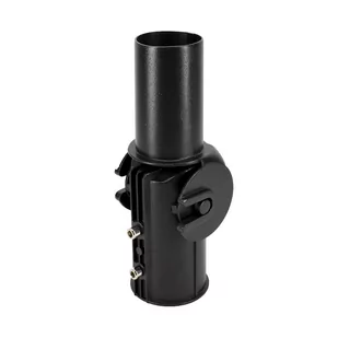 Uchwyt regulowany, adapter do opraw z uchwytem FI60mm na słupach z FI60mm CZARNY - Akcesoria do oświetlenia - miniaturka - grafika 1