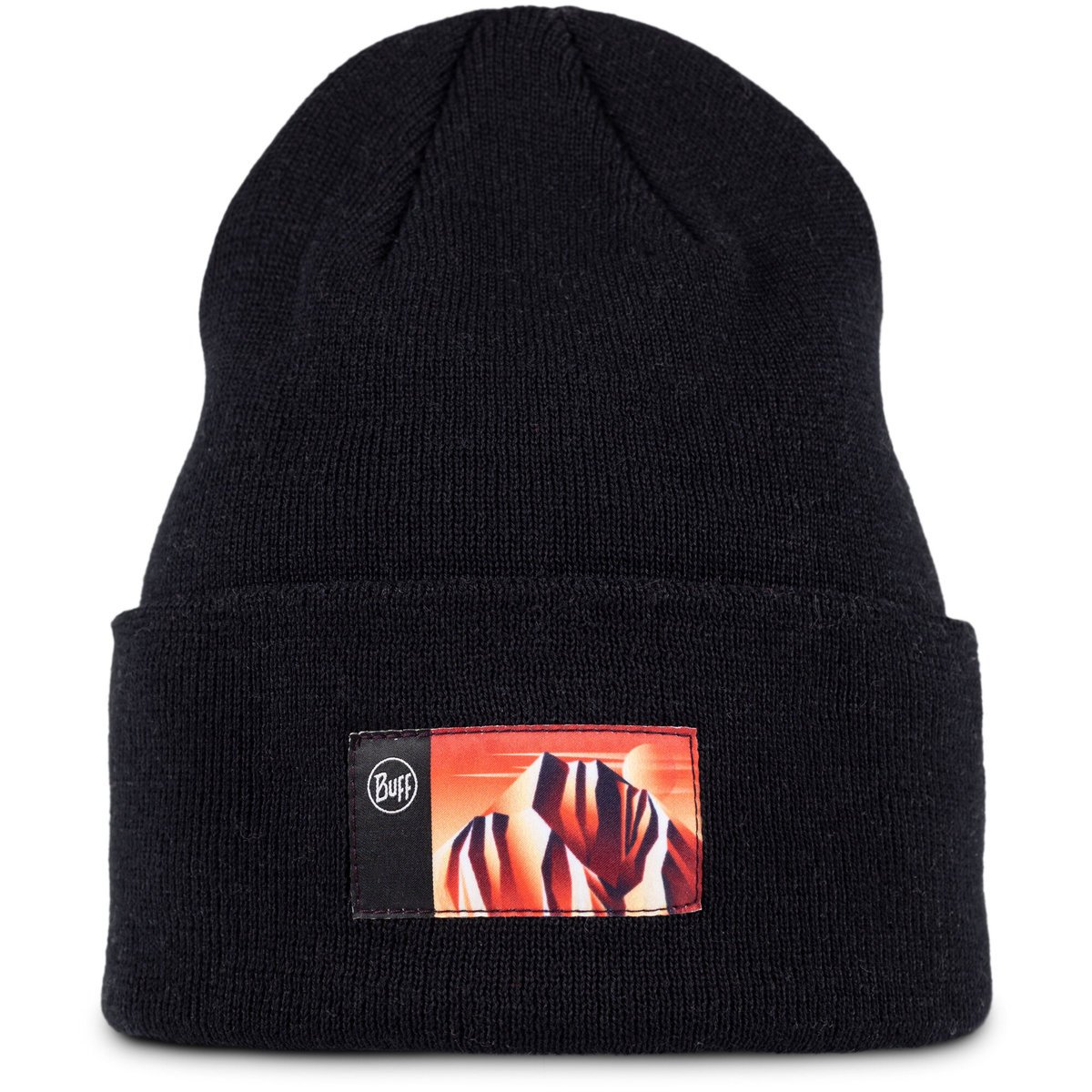 Czapka zimowa z emblematem Buff Knitted Beanie Lilon Gem Black