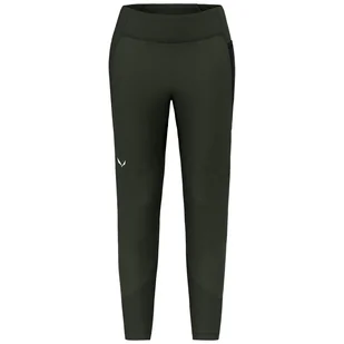 Spodnie damskie Salewa Puez Hemp Tights W Rozmiar: L / Kolor: ciemnozielony - Spodnie sportowe damskie - miniaturka - grafika 1