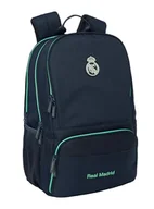 Plecaki - REAL MADRID 2. WYPOSAŻENIE 25/26 - Plecak sportowy, idealny dla różnych grup wiekowych, wygodny i wszechstronny, jakość i wytrzymałość, 30 x 17 x 42 cm - miniaturka - grafika 1