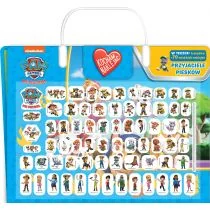 Przyjaciele piesków. Psi Patrol. Kocham naklejać - Kolorowanki, wyklejanki - miniaturka - grafika 1