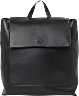 Calvin Klein Damski plecak na co dzień Pebble, Ck Black, OS, Ck czarny, Rozmiar Uniwersalny - Torebki damskie - miniaturka - grafika 1