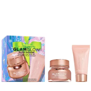 GlamGlow Glow Diggers Diamond-Like Skin Set - Zestawy kosmetyków damskich - miniaturka - grafika 1