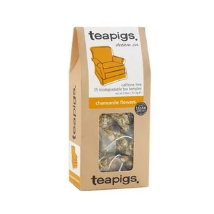 Teapigs chamomile flowers 15 piramidek - Herbata - miniaturka - grafika 1