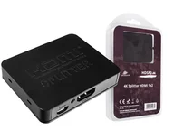 Rozgałęźniki i multiswitche do TV-SAT - Rozgałęźnik mini HDMI 1x2 Spacetronik HDSP2-M 1/2 - miniaturka - grafika 1