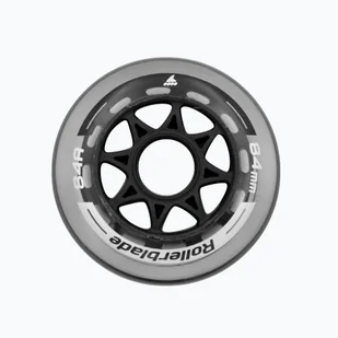 Kółka do rolek Rollerblade Wheels XT 84 mm/84A 8 szt. clear - Akcesoria do skatingu - miniaturka - grafika 1