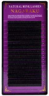 Project Lashes, Rzęsy Nagaraku Mink B 0,15 13mm, 16 Pasków - Sztuczne rzęsy i akcesoria - miniaturka - grafika 1