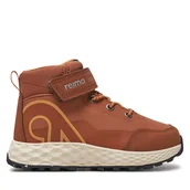 Buty dla chłopców - Trzewiki Reima Hiipien 5400018B Brązowy - miniaturka - grafika 1