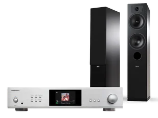 Rotel S14 (srebrny) + Tesi 5 (czarny) - Zestawy stereo - miniaturka - grafika 1