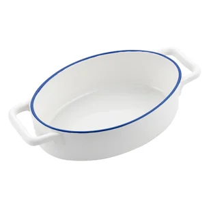 Naczynie ceramiczne Florina Yuca 27 cm owalne - Formy do ciast - miniaturka - grafika 5