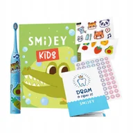 Szczoteczki do zębów dla dzieci - Szczoteczka Soniczna Dla Dzieci 3+ Smiley Kids + Naklejki + Kalendarz Mycia - miniaturka - grafika 1