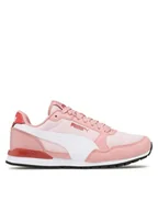 Buty dla dziewczynek - Puma Sneakersy ST Runner v3 Mesh Jr 385510 22 Różowy - miniaturka - grafika 1