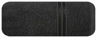 Ręczniki - Ręcznik Lori 30x50 czarny 450g/m2 Eurofirany - miniaturka - grafika 1