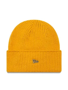 New Era Czapka Wide Cuff Beanie 60565448 Żółty - Czapki damskie - miniaturka - grafika 1