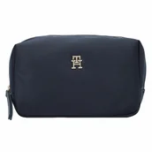 Kosmetyczki, organizery i kuferki - Tommy Hilfiger My Tommy Idol Cosmetic Bag 20 cm space blue - miniaturka - grafika 1