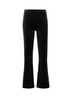 Spodnie damskie - Donna adidas originals IT9661_VELVET_FLARES - miniaturka - grafika 1