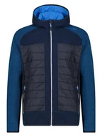 Kurtki i kamizelki sportowe męskie - CMP Kurtka hybrydowa w kolorze granatowym - miniaturka - grafika 1