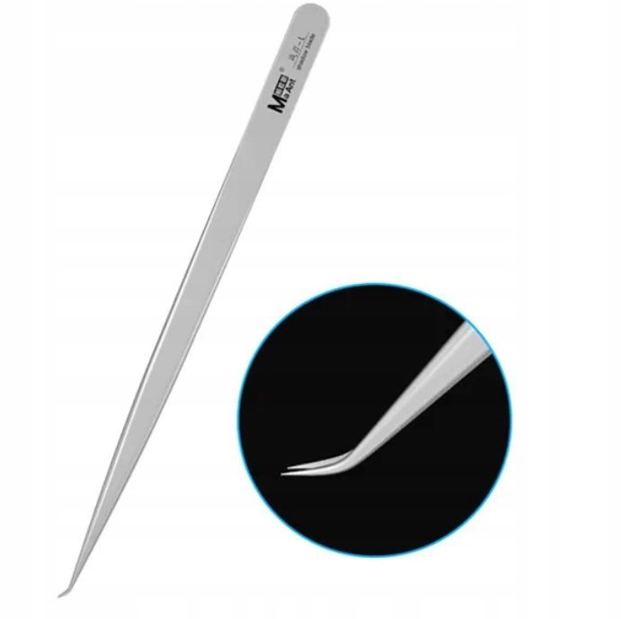 MAANT Battle Blade-L Precyzyjna antystatyczna ESD pęseta zakrzywiona