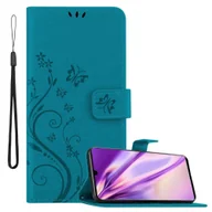Etui i futerały do telefonów - Pokrowiec Cadorabo do Huawei P30 PRO w kolorze niebieskim pokrowiec ochronny na telefon komórkowy etui w kwiaty etui w kwiaty - miniaturka - grafika 1