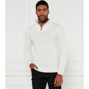 Joop! Sweter Thom Regular Fit z dodatkiem wełny - Swetry męskie - miniaturka - grafika 1