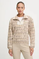 Bluzy damskie - Columbia bluza outdoorowa Sequoia Grove damska kolor beżowy wzorzysta 2136204 - miniaturka - grafika 1