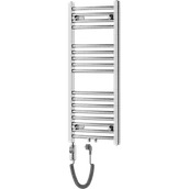 Grzejniki łazienkowe - Mexen Ares grzejnik elektryczny 900 x 400 mm, 300 W, chrom - W102-0900-400-2300-01 - miniaturka - grafika 1