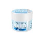 Żele do paznokci - Claresa Hard & Easy żel budujący Clear 12 g - miniaturka - grafika 1