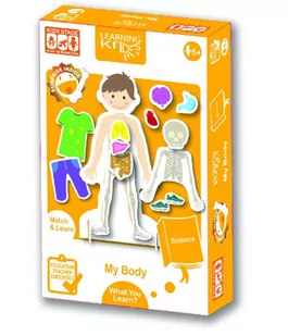 Russell Układanka edukacyjna - Moje ciało - Gry planszowe - miniaturka - grafika 1