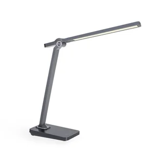 Lampka biurkowa LED lampa nocna stołowa LL UNHED LED GR szara dotykowa - Lampy stojące - miniaturka - grafika 1