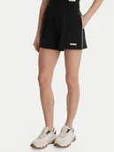 Spodenki damskie - Guess Szorty sportowe V6GD08 K3004 Czarny Relaxed Fit - miniaturka - grafika 1