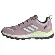 Buty trekkingowe damskie - adidas Damskie buty sportowe Terrex Tracerocker 2 GTX W, Figa, kryształ, jadeit, zielona iskra, 38 2/3 EU - miniaturka - grafika 1