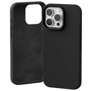 Etui MERCURY Silicone do Apple iPhone 16 Pro Max Czarny - Etui i futerały do telefonów - miniaturka - grafika 1