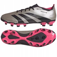 Piłka nożna - Buty adidas Predator League MG IF6383 srebrny 44 - miniaturka - grafika 1