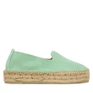 Espadryle damskie - Espadryle Manebi R 7.7 D0 Zielony - miniaturka - grafika 1