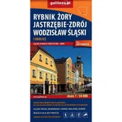 Powieści - Plan Mapa - Rybnik,Żory,Jastrzębie-Zdrój, Wodzisław... praca zbiorowa - miniaturka - grafika 1