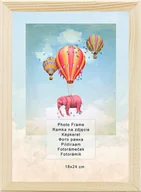 Ramki na zdjęcia - Ramka na zdjęcia, drewniana, eko, 18x24 cm - miniaturka - grafika 1