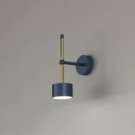 Lampy ścienne - Milagro Kinkiet ARENA BLUE/GOLD 1xGX53 MLP7771 - miniaturka - grafika 1