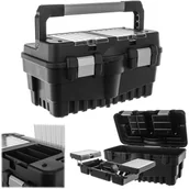 Skrzynki i torby narzędziowe - Skrzynka narzędziowa Laren z 2 organizerami - miniaturka - grafika 1