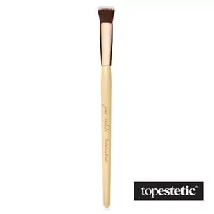 Jane Iredale Jane Iredale Sculpting Mały, płaski, gęsty pędzelek wykonany z nylonu Taklon - Pędzle do makijażu - miniaturka - grafika 1