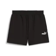 Spodenki damskie - PUMA ESS małe nr 1 logo 10 cm lekkie szorty z wysokim stanem - miniaturka - grafika 1