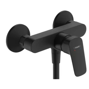 HANSGROHE 71600670 Logis Jednouchwytowa bateria prysznicowa natynkowa Czarny Matowy - Baterie wannowe i prysznicowe - miniaturka - grafika 1