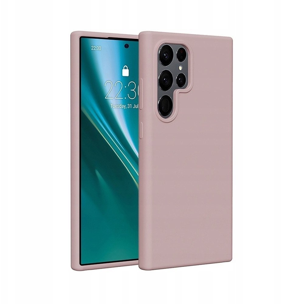 Nakładka Etteri Silicone Mag do Samsung Galaxy S26 Ultra jasnoróżowa