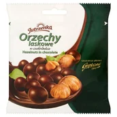 Cukierki - Jutrzenka Orzechy laskowe w czekoladzie 80 g - miniaturka - grafika 1