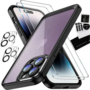 Etui do iPhone 15 Pro Obudowa Case +2x szkło na ekran i 2x obiektyw pancerne Alogy 360 Hybrid Set 5w1 czarno-przezroczyste - Etui i futerały do telefonów Etui do iPhone 15 Pro Obudowa Case +2x szkło na ekran i 2x obiektyw pancerne Alogy 360 Hybrid Set 5w1 czarno-przezroczyste - Etui i futerały do telefonów - miniaturka - grafika 15