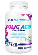 Suplementy diety - ALLNUTRITION Folic Acid Kwas Foliowy Suplement Diety 100 Kapsułek - miniaturka - grafika 1