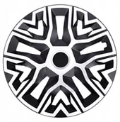 Kołpaki samochodowe - Kołpak 16" THE BEST BICOLOR white/black - miniaturka - grafika 1