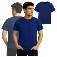Koszulki męskie - T-SHIRT Koszulka męska granatowa GILDAN 100% Bawełna Amerykańska r. 3XL - miniaturka - grafika 1