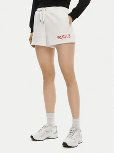 Fila Szorty sportowe Louches FAW1032 Biały Regular Fit - Spodenki damskie - miniaturka - grafika 1
