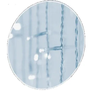 LAMPKI CHOINKOWE KURTYNA ŚWIETLNA ZEW 180 LED TIMER ZIMNY BIAŁY KABEL TRANSPARENTNY - Oświetlenie świąteczne - miniaturka - grafika 5